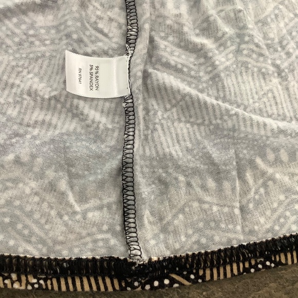 J.Jill Boho Maxi skirt w stretch fits like L - Picture 4 of 5